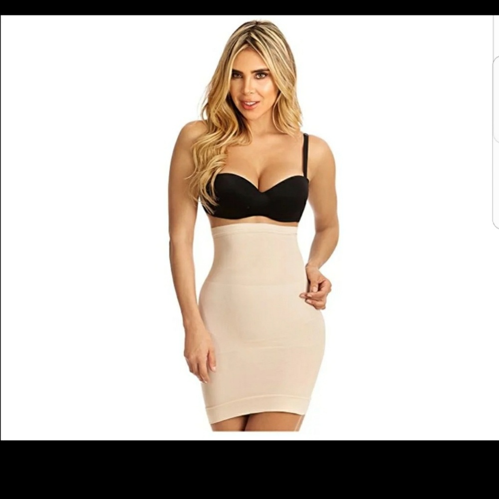 Brazilian bodyshaper highwaist beige